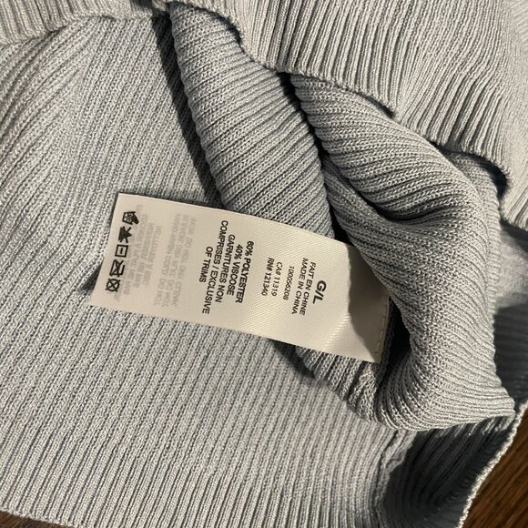 Dynamite Short Sleeve Crew Neck Tee in Celestial Blue - Picture 5 of 5